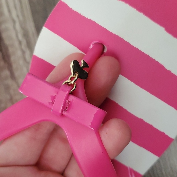Kate Spade pink flip flops - Picture 2 of 6